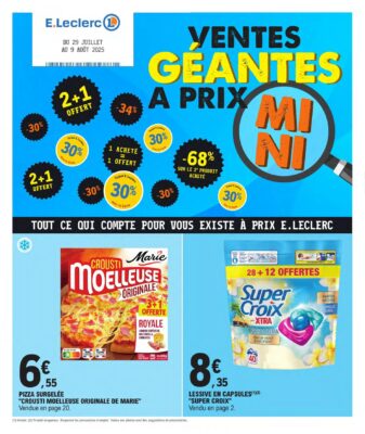 Image du folder E.Leclerc Lexy – 25C008C