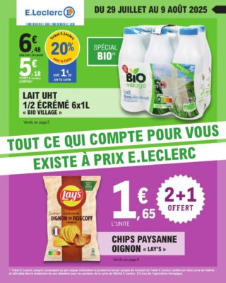 Image du folder E.Leclerc Lexy – 25G116G